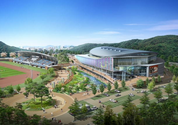 (턴키)  경산시 실내체육관 및 육상경기장